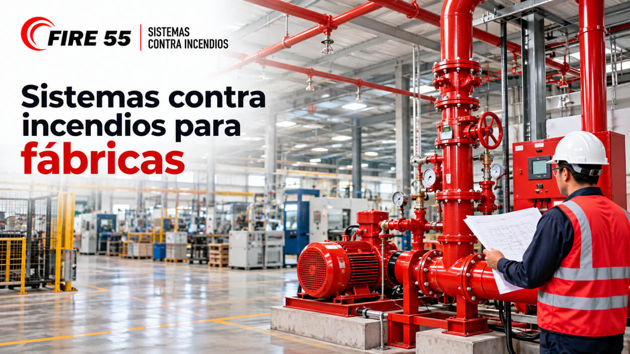 Sistemas contra incendios para fábricas: qué exige el diseño en una planta industrial